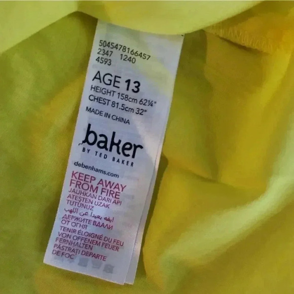 Ted Baker Cold-Shoulder Top with Ruffle Overlay - Picture 7 of 8